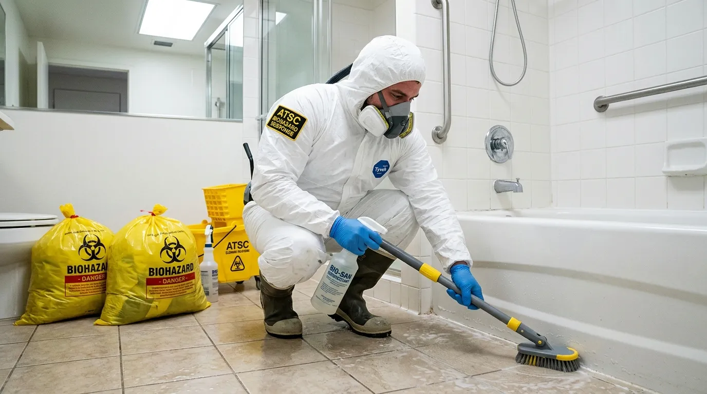 Decontamination equipment deployed for Blood Cleanup in South Old Bridge